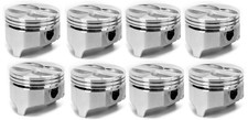 Silvolite Flat Top 4vr Cast Pistons Set8 Kit For Pontiac 455 Standard Bore