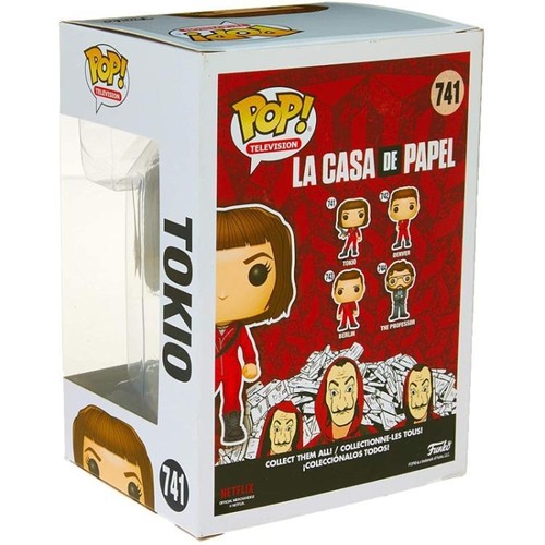 FUNKO POP ! LA CASA DE PAPEL - (741) TOKYO FIGURE VINYL LA CASA DI CARTA 9CM - Imagen 5 de 5