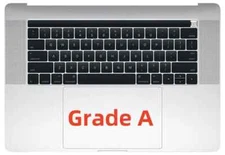 15" MacBook Pro A1707 Keyboard Trackpad Battery 2016 2017 A Silver Full Top Case