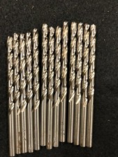 Wire size drill bits--HSS- #15-(13 pcs.) --made in the USA-Jobbers length