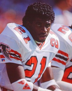 Atlanta Falcons DEION SANDERS 'Primetime' 8x10 Photo Football Print HOF  2011 | eBay