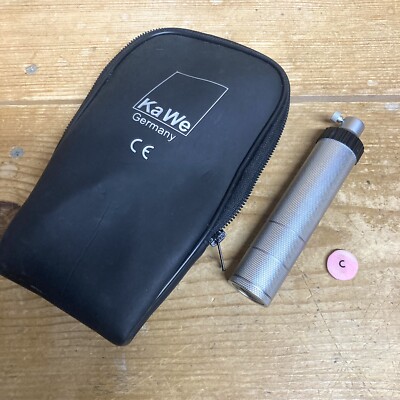 KaWe Otoscope HANDLE ONLY Germany, W/ Case