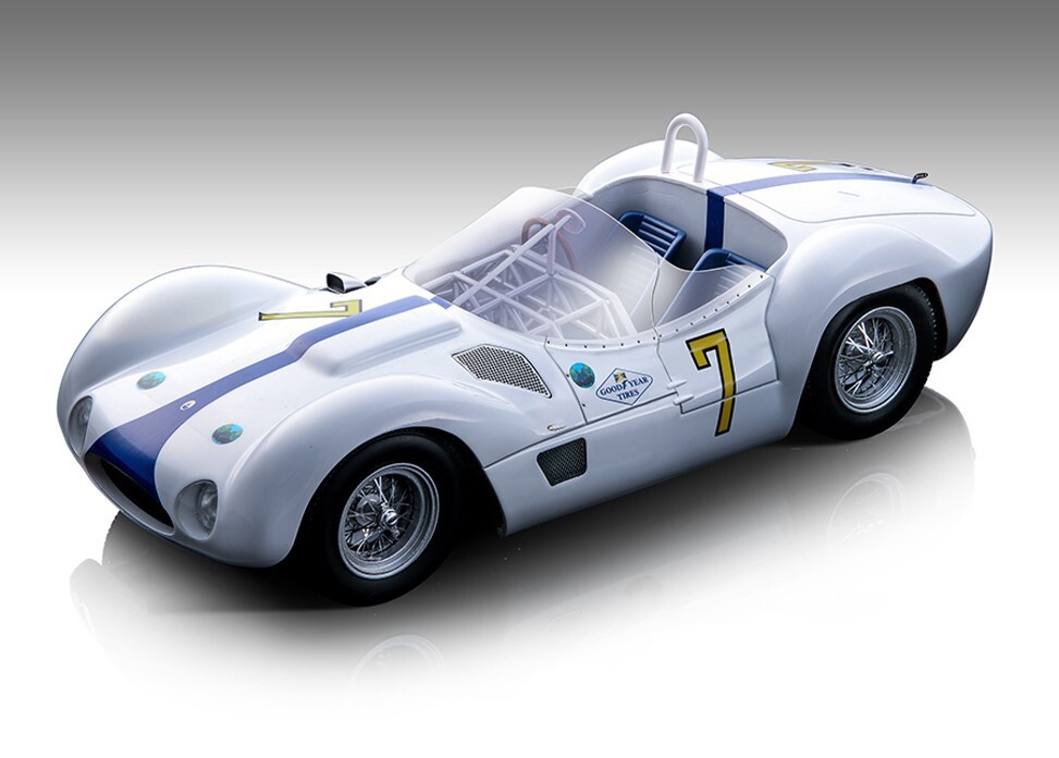 テクノモデル1/18 マセラティ TIPO61 #6 メドウデール1961 優勝 MASERATI BIRDCAGE TIPO 61 #7 WINNER CUBA GP 1960 1/18 CAR