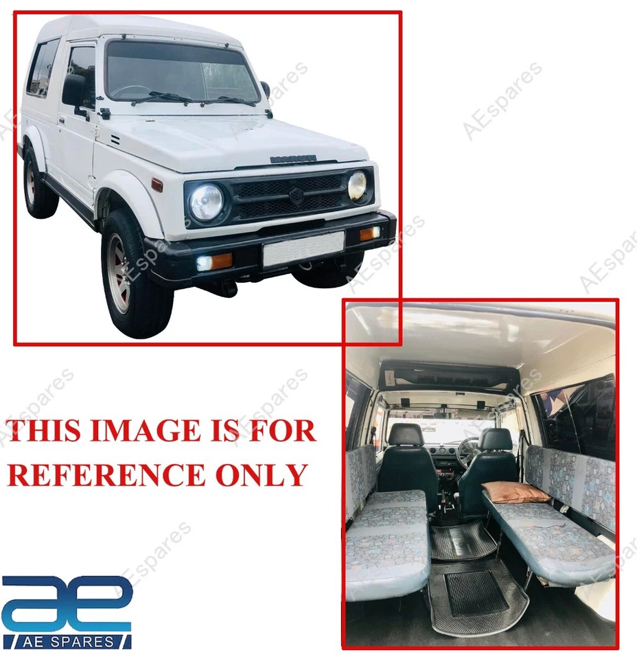 Rear Seat & Cushion Set For Suzuki Samurai SJ413 1996-2019 Long Body S2u - Image 3 of 4