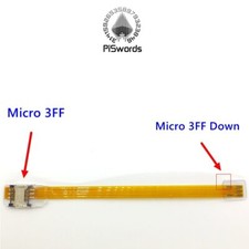 Female Micro 3FF SIM Card extension converter to 3FF male flex Cable Extender