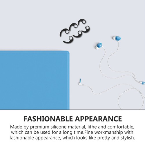 6Pcs Wireless Earbuds Hanger Replacement Ear Hooks Headset Clamp - Zdjęcie 5 z 12
