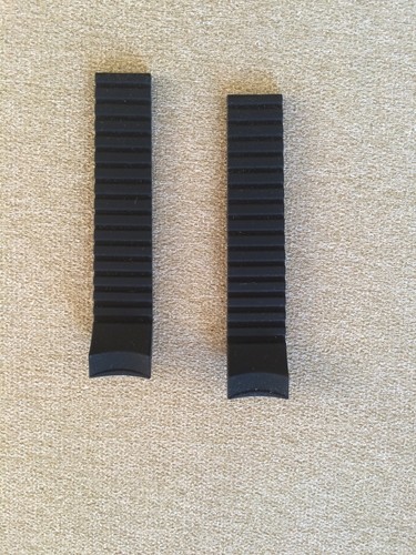 Silicon Watch Band / Strap fits Fortis B42 series-matte-Deployant buckle style - Picture 5 of 12