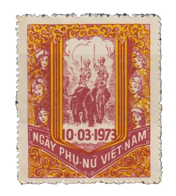 Estampillas de Arte, artista vietnamita