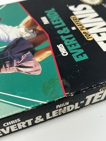 Evert & Lendl in Top Players Tennis NES CIB Complete Nintendo Game Box Manual