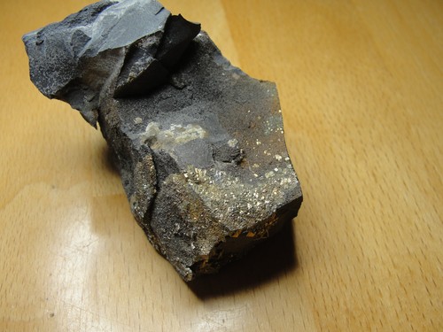 Pyrit xx auf Geode von Tongrube bei Osnabrück in Niedersachsen - Bild 3 von 10