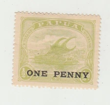 Papua 1 x 1917 MH