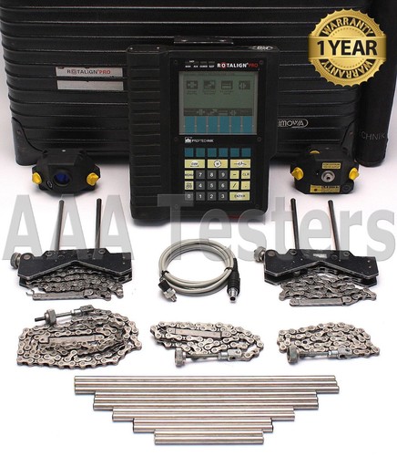 Système d'alignement d'arbre laser Pruftechnik Rotalign Pro avec laser ALI 3.610 3.501
