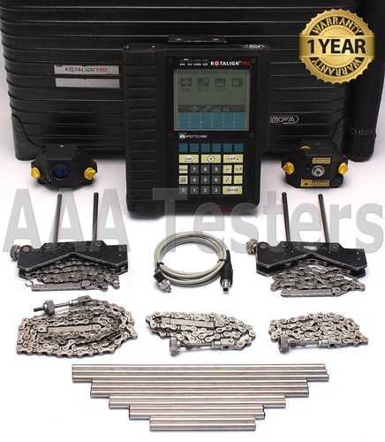 Pruftechnik Rotalign Pro Laser Shaft Alignment System w/ ALI 3.610 Laser 3.501 - Picture 1 of 12