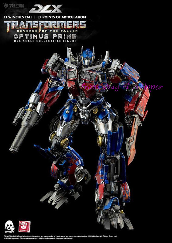 Perfect Threezero 3a Dlx Optimus Prime Alloy Action Figure In