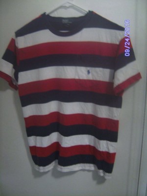Cheapest Boys Polo Ralph Lauren Striped Pocket TShirt Size L1618 RedWhiteNavy Blue Online Cheapest Boys Polo Ralph Lauren Striped Pocket TShirt Size L1618 RedWhiteNavy Blue Online