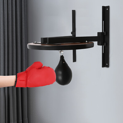 Punching Ball Speed Bag Platform Adult Wall-mounted Boxing Training Equipment US