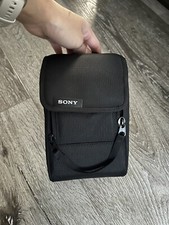 SONY OEM Soft Lens Carrying Case Bag Padded T...