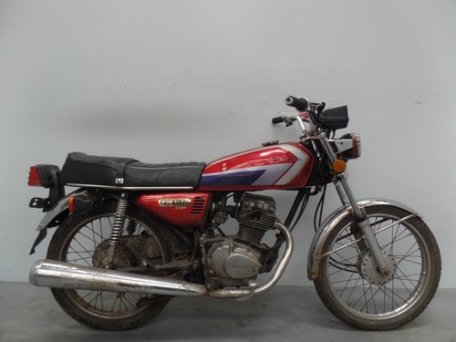 2001 HONDA CG125 DAMAGED SPARES OR REPAIR ***NO RESERVE*** (11366)
