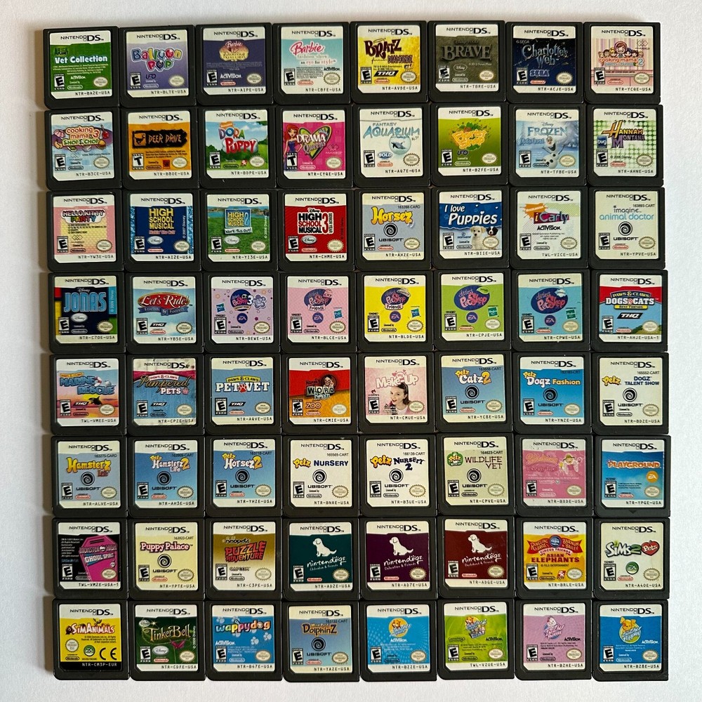 Nintendo DS Girl Games Lot Pick Choose Save Bundle Discounts! Authentic Tested!