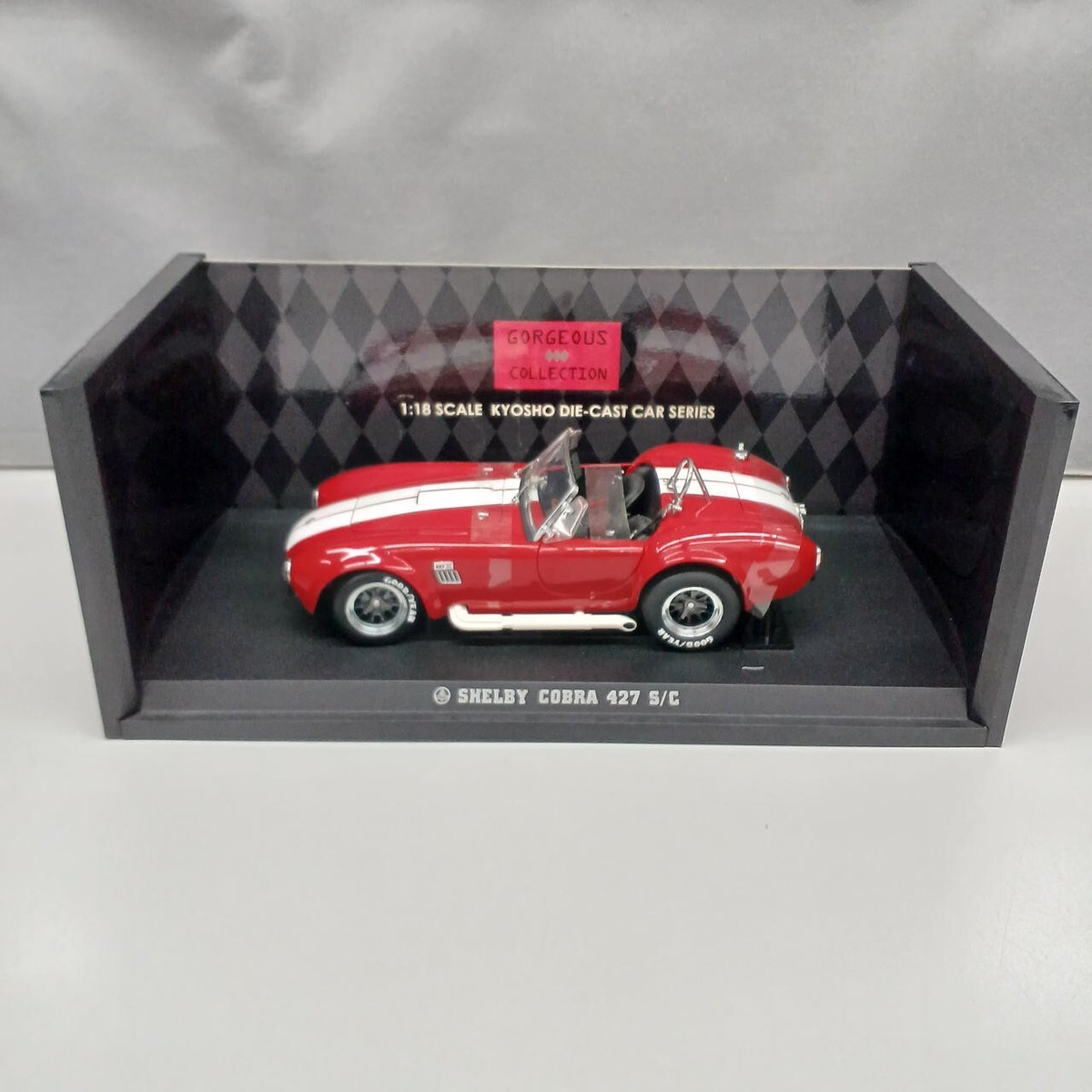 1/18 Kyosho Shelby Cobra 427 S/C Red No Box From Japan