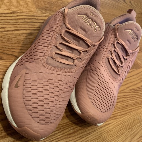 Nike Air Max 270 Rust Pink Women's 11 Running Shoes Mt RedBronze Sail  BQ0969 600 | eBay