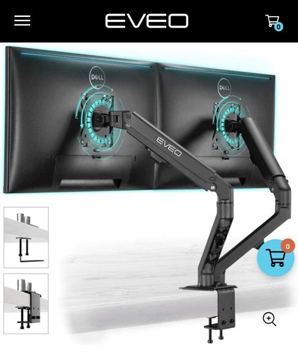EVEO- full motion monitor mount | eBay