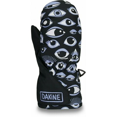 Dakine Jugend Brad Mitt Schwarz Eyes Handschuh Kind Snowboard Ski Rohr