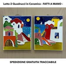 BULLDOG FRANCESE BIANCO MARRONE -QUADRO CON MATTONELLA LASTRA IN CERAMICA FATTA 