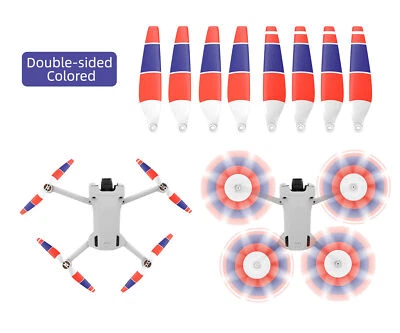 Per DJI Mini 3 Pro Droni Sgancio Rapido Elica Puntelli Eliche Basso Rumore