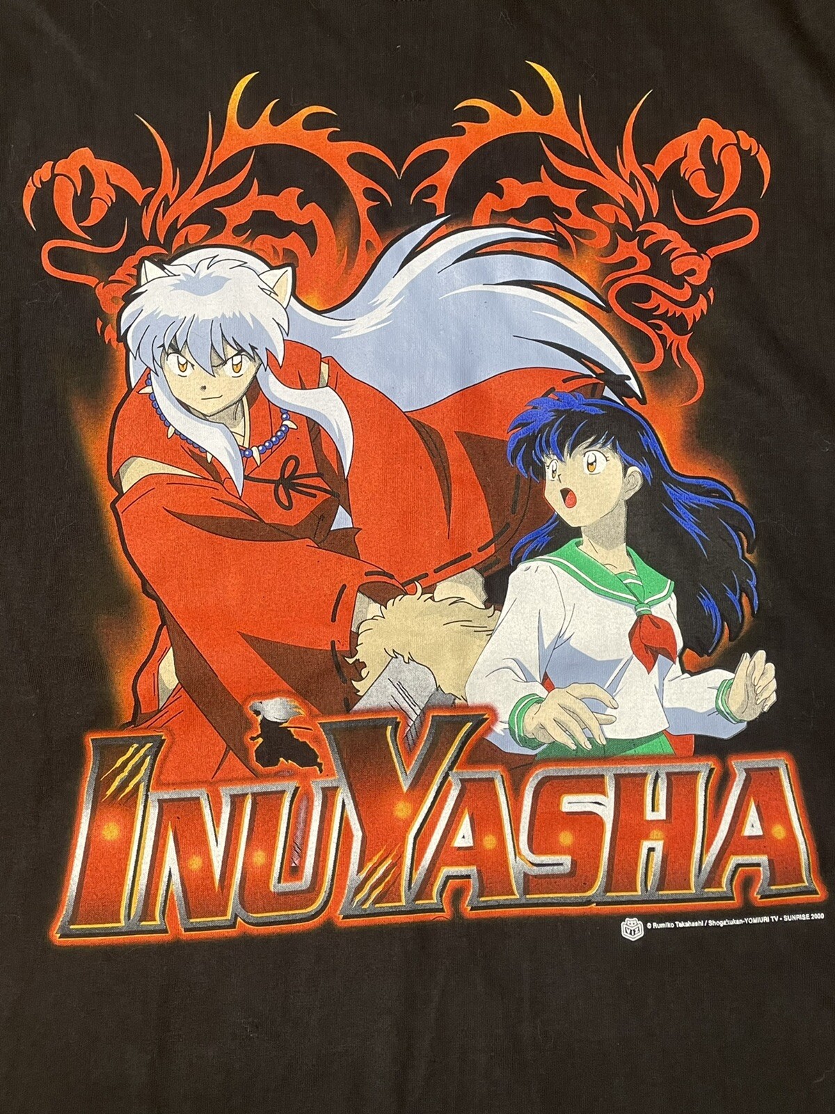 Vintage Inuyasha Shirt : Vintage Inuyasha Anime Shirt, Men's Fashion, Tops &amp; Sets, Tshirts
