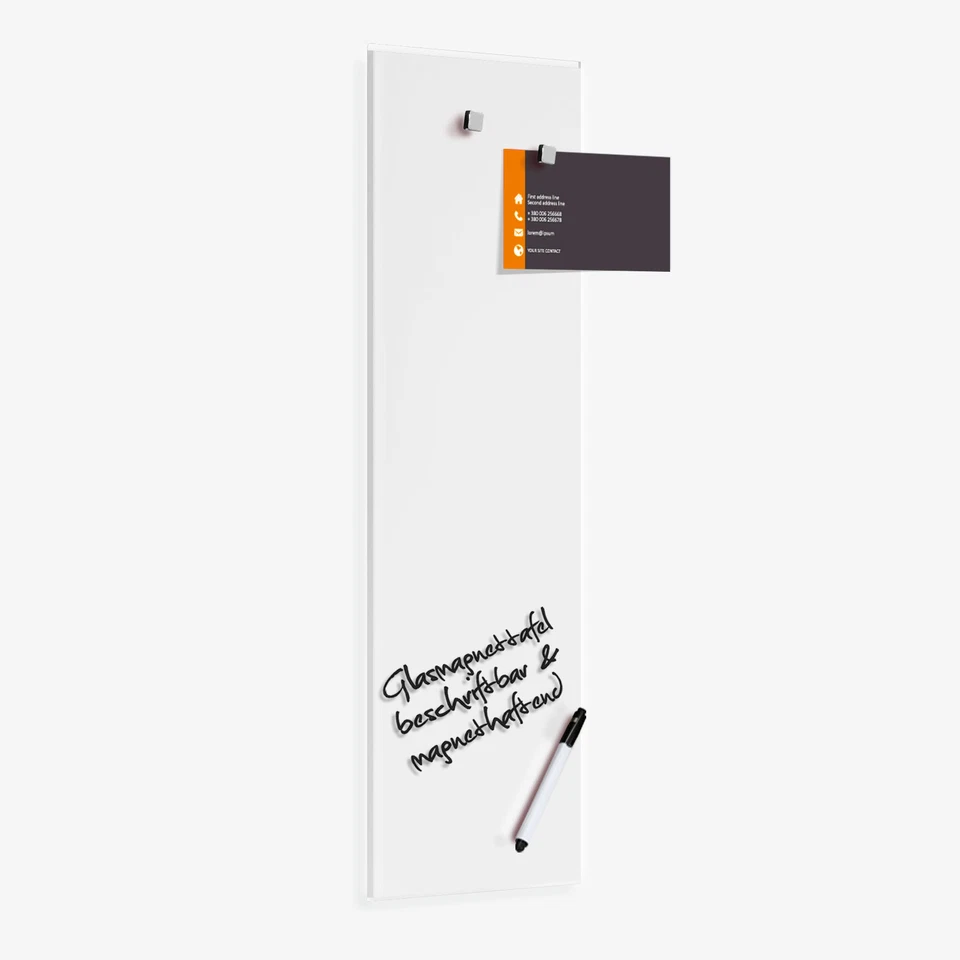 Glasboard Magnettafel Memoboard Whiteboard Glas Magnet Board | LISSABON - Bild 4 von 4