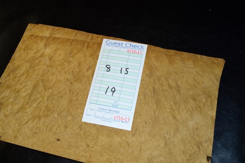 Laurel Burl Raw Wood Veneer Sheet 8 x 15 inches 1/50th 4710-13 - Picture 8 of 8