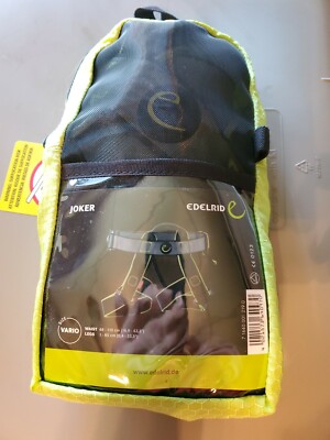 BUY IT NOW EDELRID Joker II Climbing Harness, Night/Oasis, Universal