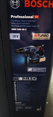 Bosch Akku-Bohrhammer GBH 18v-36 C