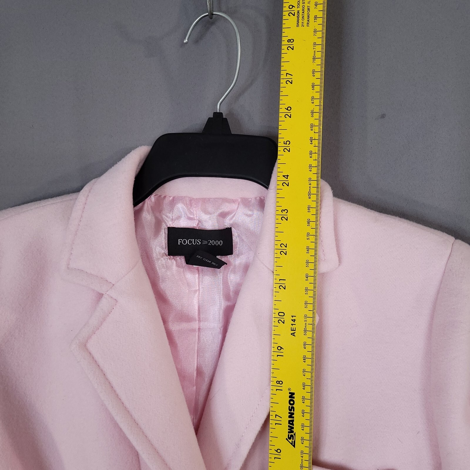 Focus 2000 Women's Button Front Jacket Lined Long… - image 4