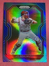 2021 Panini Prizm Carolina Blue #214 J.T. Realmuto Philadelphia Phillies MLB