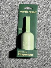 Earth Rated Dog Poop Bag Holder with Dog Poop Bags, 1 Dispenser and 15 Bags