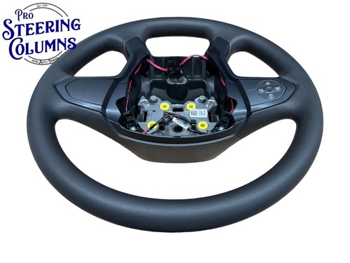 14-19 GM SILVERADO SIERRA TAHOE YUKON URETHANE BLACK STEERING WHEEL NEW 84401281 - Picture 6 of 8