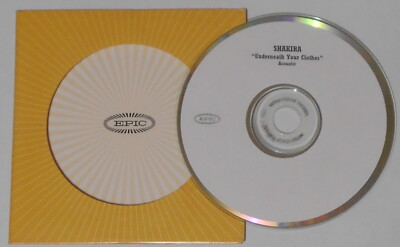 Shakira - Underneath Your Clothes acoustic - U.S promo cd