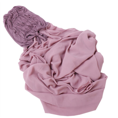 Instant Women Cap Long Scarf Shawl Hijab Hat Headwrap Turban Islamic Headscarf - Picture 22 of 44