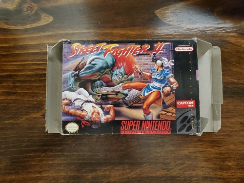 Street Fighter II Super Nintendo SNES CIB Complete EXTRAS! - Picture 2 of 5