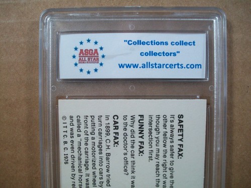 1976 Wonder Bread Krazy Cars ~ Ickonoline (Ford) ~ ASGA Authentication ~ NM (7) - Picture 6 of 6