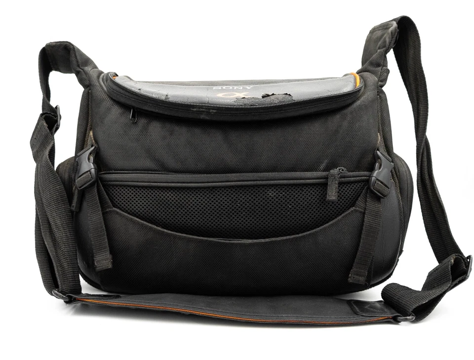 Sony LCS-AMSC3 Negro Multi Compartimento Bolsillos Correa para el Hombro Suave Estuche de Transporte Foto 2 de 4