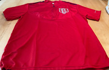 St. Louis Cardinals Windbreaker Shirt Red Monsanto Pull Over Quarter Zip XL VTG
