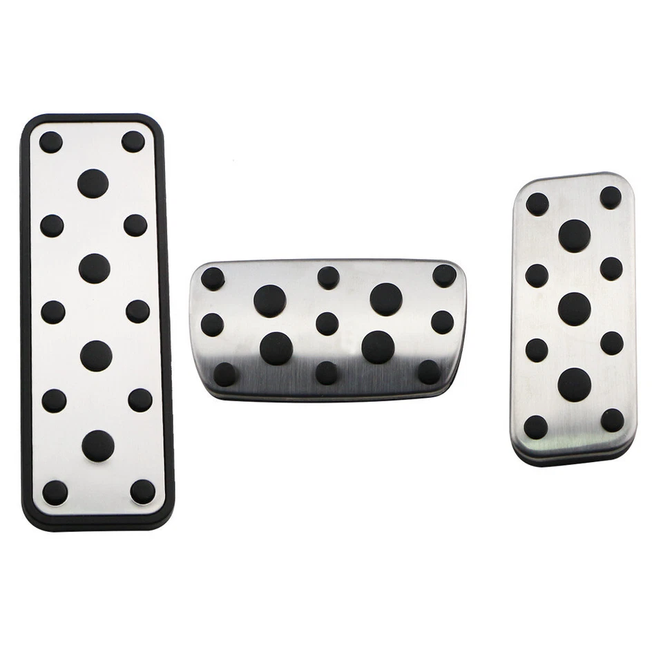 Footrest Gas Brake Pedal Cover Kit For Subaru Impreza Forester Outback Legacy - Изображение 3 из 4