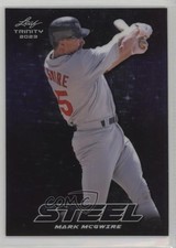 2023 Leaf Trinity Mega Box Steel Purple Stars & Dots 12/49 Mark McGwire 0t2