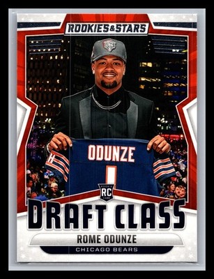 Panini Rome Odunze #DC-ROE 2024 Panini Rookies & Stars Draft Class Bears RC