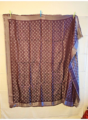 Louis Vuitton Tuch Stola Monogramm Amaranth mit Fransen zweifarbig Shine Metall