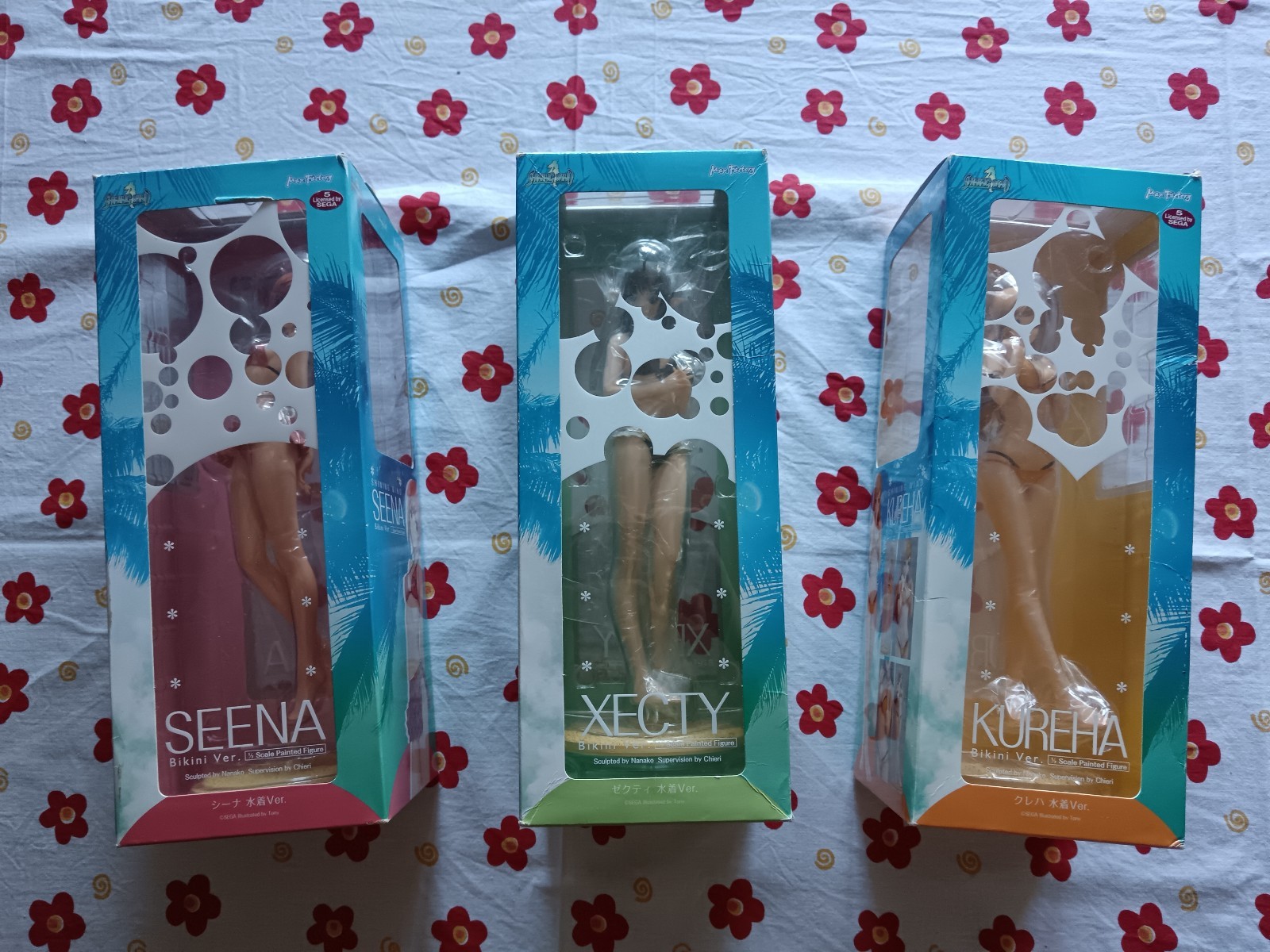 shining wind bikini ver. bundle Seena + Xecty + Kureha