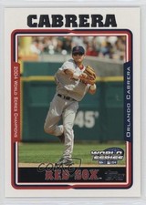 2004 Topps Boston Red Sox World Series Box Set Orlando Cabrera #15 0h1